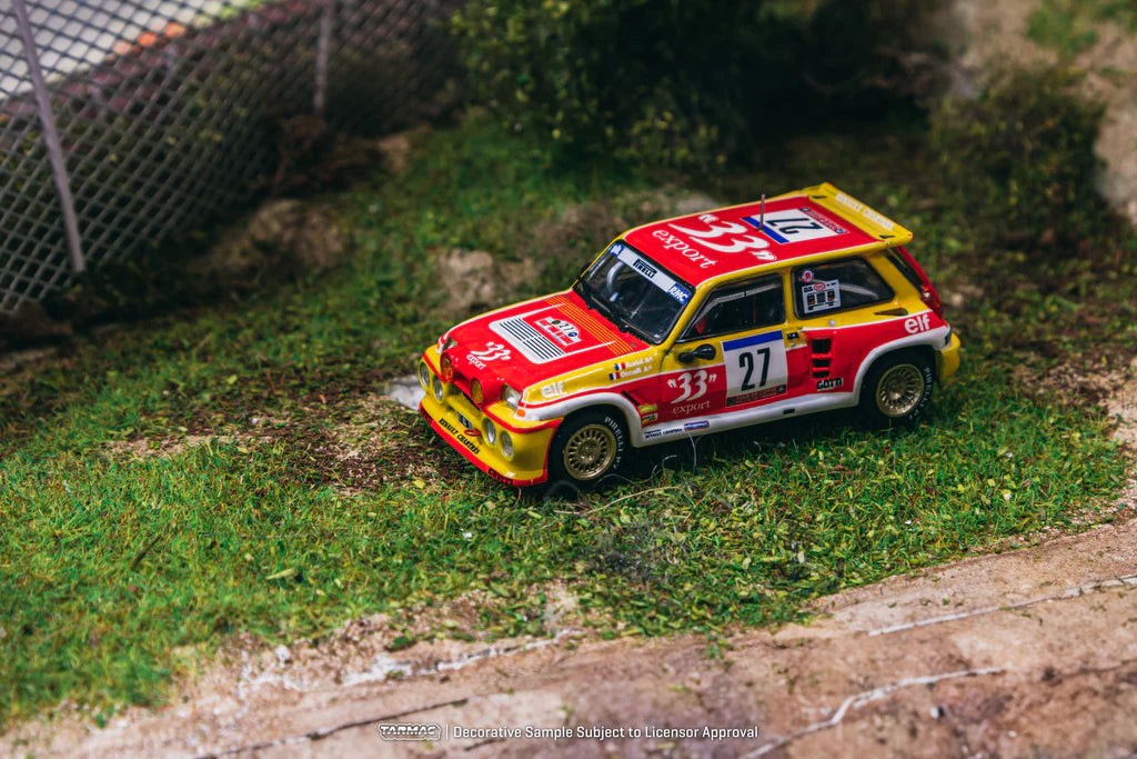 Tarmac Works 1/64 Renault 5 MAXI Turbo Tour de Corse - Rallye de France 1985 #27- HOBBY64