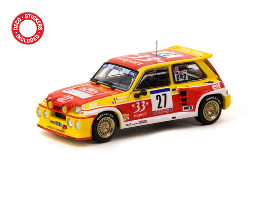 Tarmac Works 1/64 Renault 5 MAXI Turbo Tour de Corse - Rallye de France 1985 #27- HOBBY64