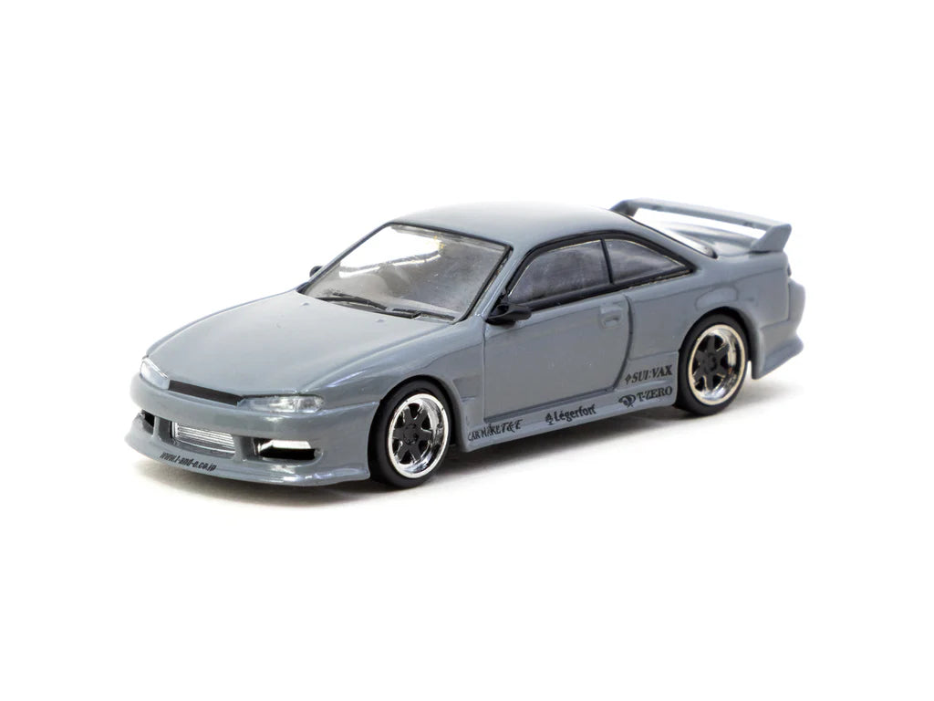 Tarmac Works 1/64 VERTEX Silvia S 14 Gris - GLOBAL64