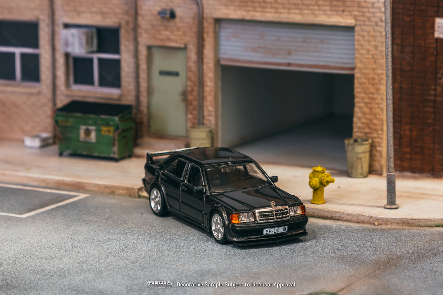 Tarmac Works 1.64  Mercedes Benz 190 E 2.5-16 EVO 1 Blue Black Metallic