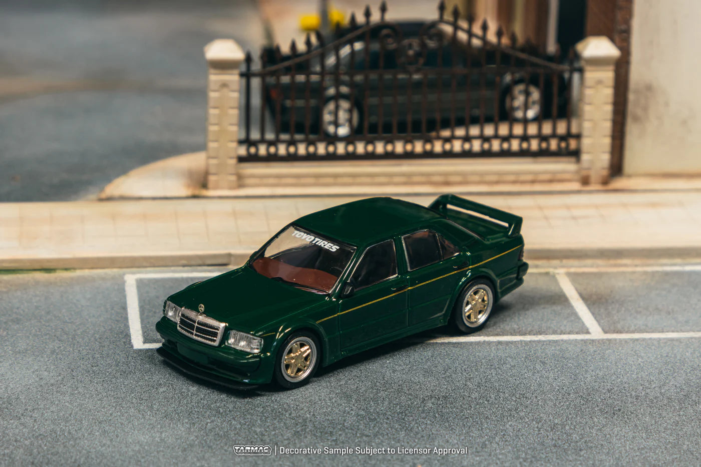 Tarmac Works 1.64  Mercedes Benz 190 E 2.5-16 EVO 1 Toyo Tires Black
