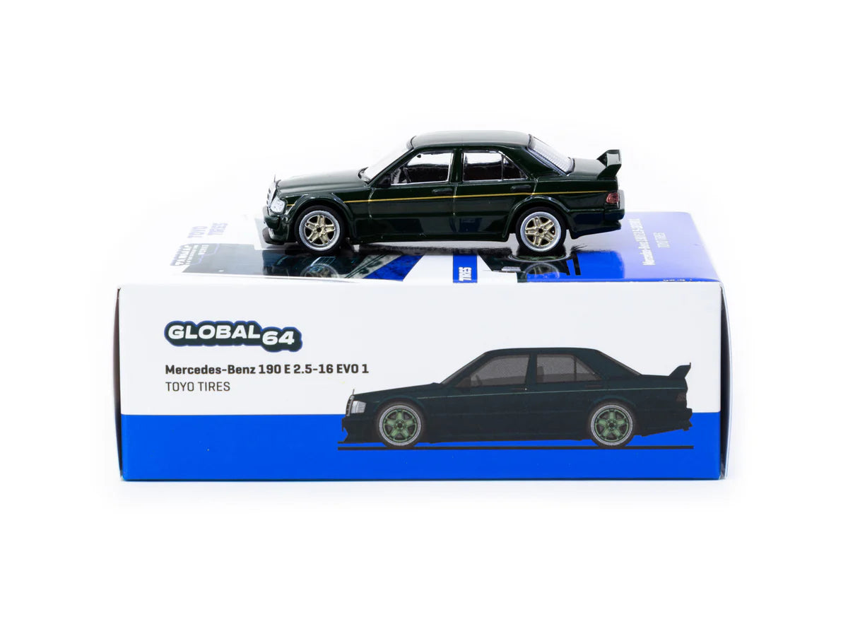Tarmac Works 1.64  Mercedes Benz 190 E 2.5-16 EVO 1 Toyo Tires Black