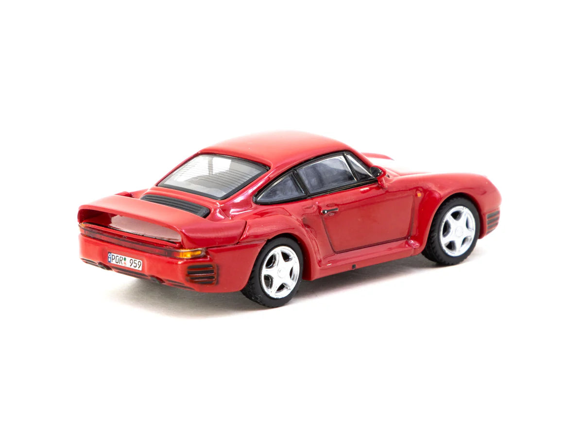 Tarmac Works 1.64  Porsche 959 Rojo