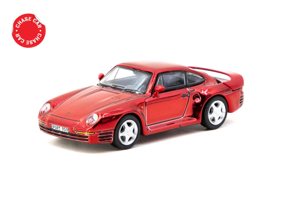Tarmac Works 1.64  Porsche 959 Rojo