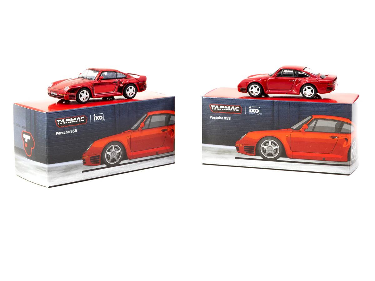 Tarmac Works 1.64  Porsche 959 Rojo