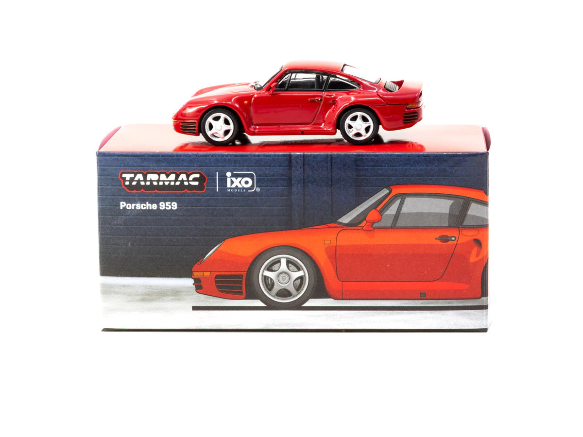 Tarmac Works 1.64  Porsche 959 Rojo