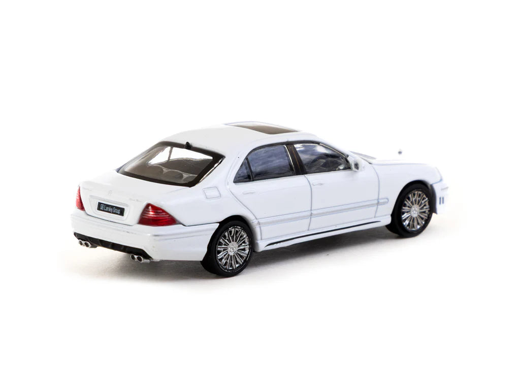 Tarmac Works 1/64 Mercedes-Benz Clase S Wald Alabaster White - Edición Especial Lamley - GLOBAL64