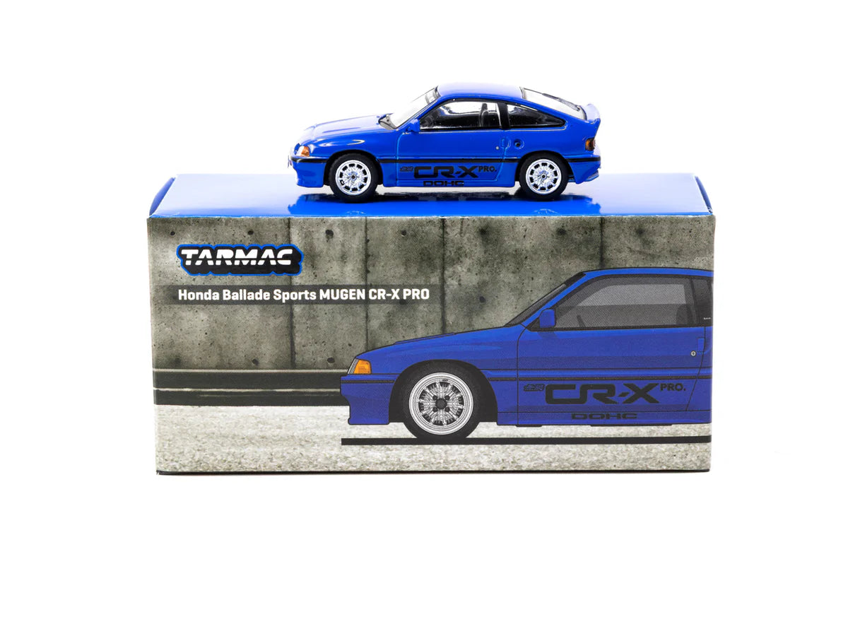 TARMAC WORKS 1.64 Honda Ballade Sports MUGEN CR-X PRO Azul - Tarmac Works GLOBAL64
