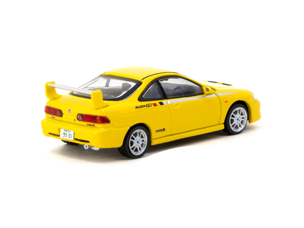 Tarmac Works 1/64 Honda Integra TYPE R DC2 MUGEN Amarillo Luz Solar - GLOBAL64