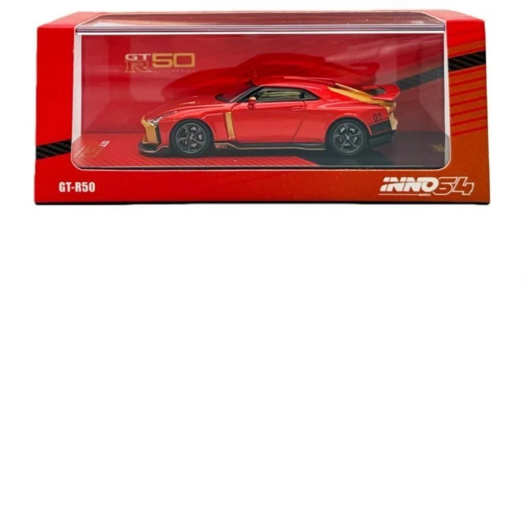 INNO64 R50 GTR By Italsedign Rojo Dorado 1.64