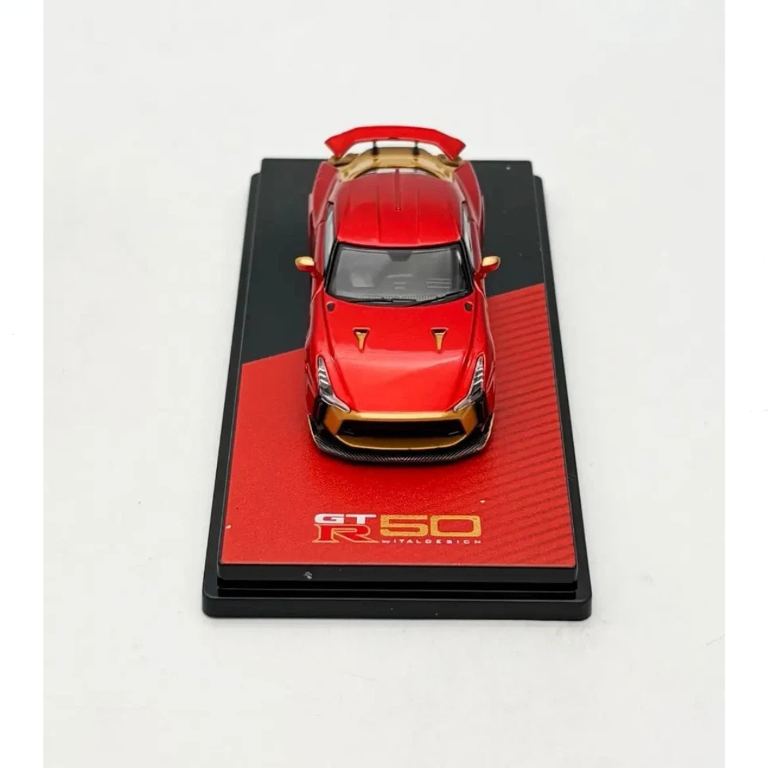 INNO64 R50 GTR By Italsedign Rojo Dorado 1.64