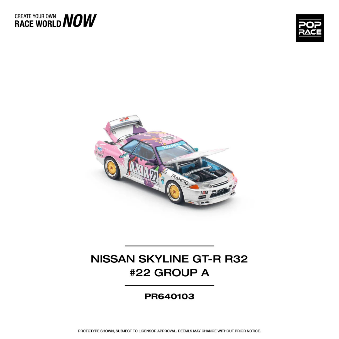 Pop Race Limited Nissan Skyline GTR R32 #22 Axia Grupo A # 103 1.64
