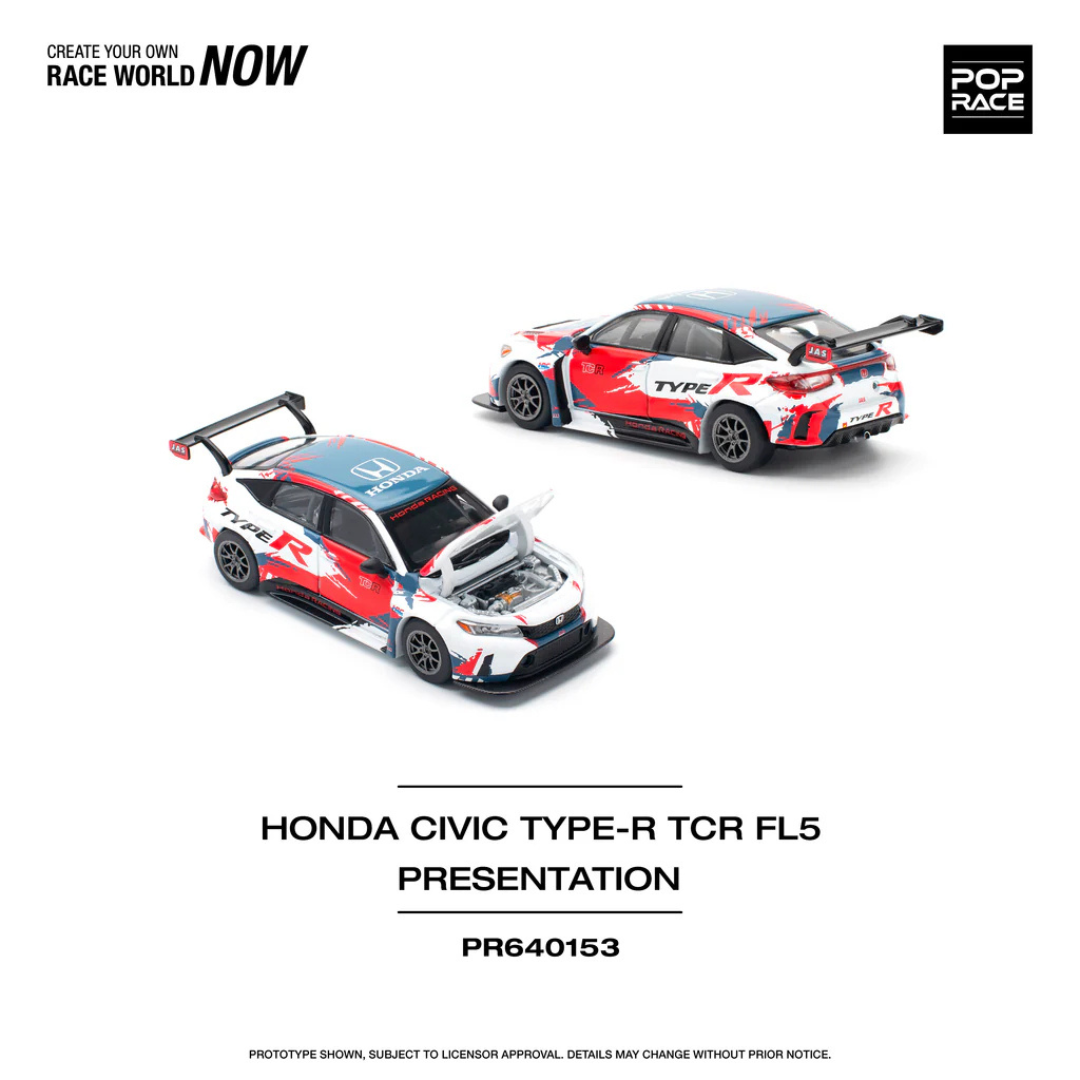 Pop Race Honda Civic Type R FL5 TCR Presentation # 153 1.64