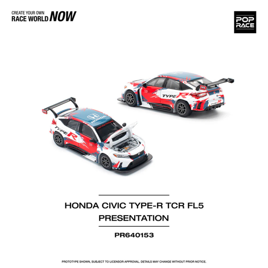 Pop Race Honda Civic Type R FL5 TCR Presentation # 153 1.64