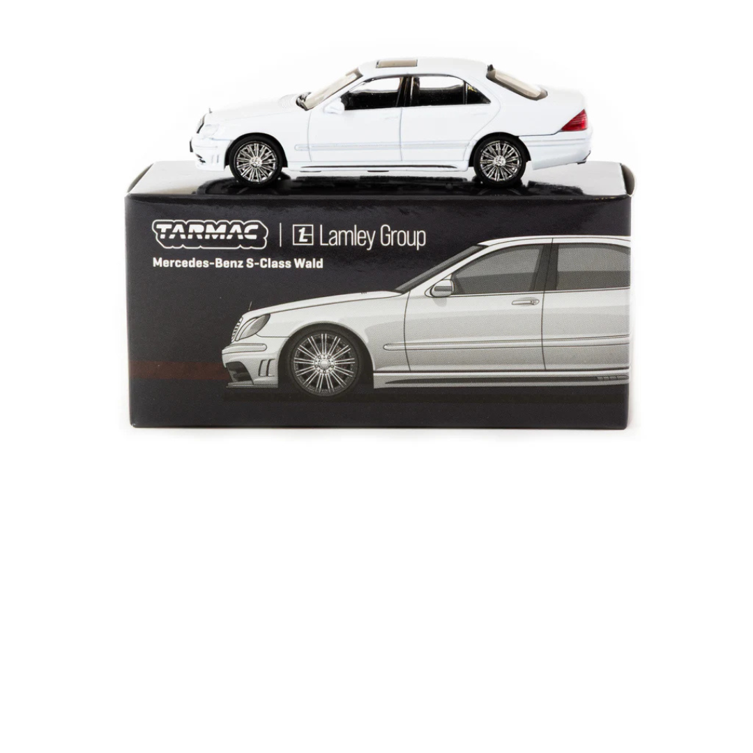 Tarmac Works 1/64 Mercedes-Benz Clase S Wald Alabaster White - Edición Especial Lamley - GLOBAL64