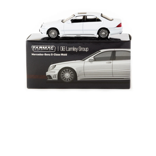 Tarmac Works 1/64 Mercedes-Benz Clase S Wald Alabaster White - Edición Especial Lamley - GLOBAL64