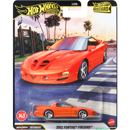 Hot Wheels Premium Boulevard 2002 Pontiac Firebird # 143 GJT68-978F