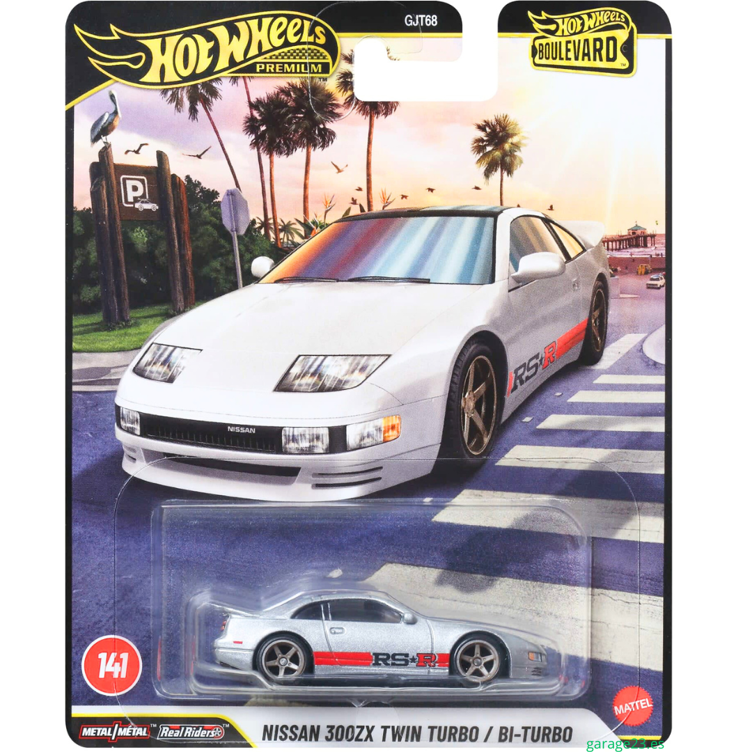 Hot Wheels Premium Boulevard Nissan 300ZX Twin Turbo # 141 GJT68-978F