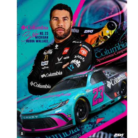 Nascar Action Racing 1/64 2025 Toyota Camry XSE #23 Bubba Wallace * Columbia