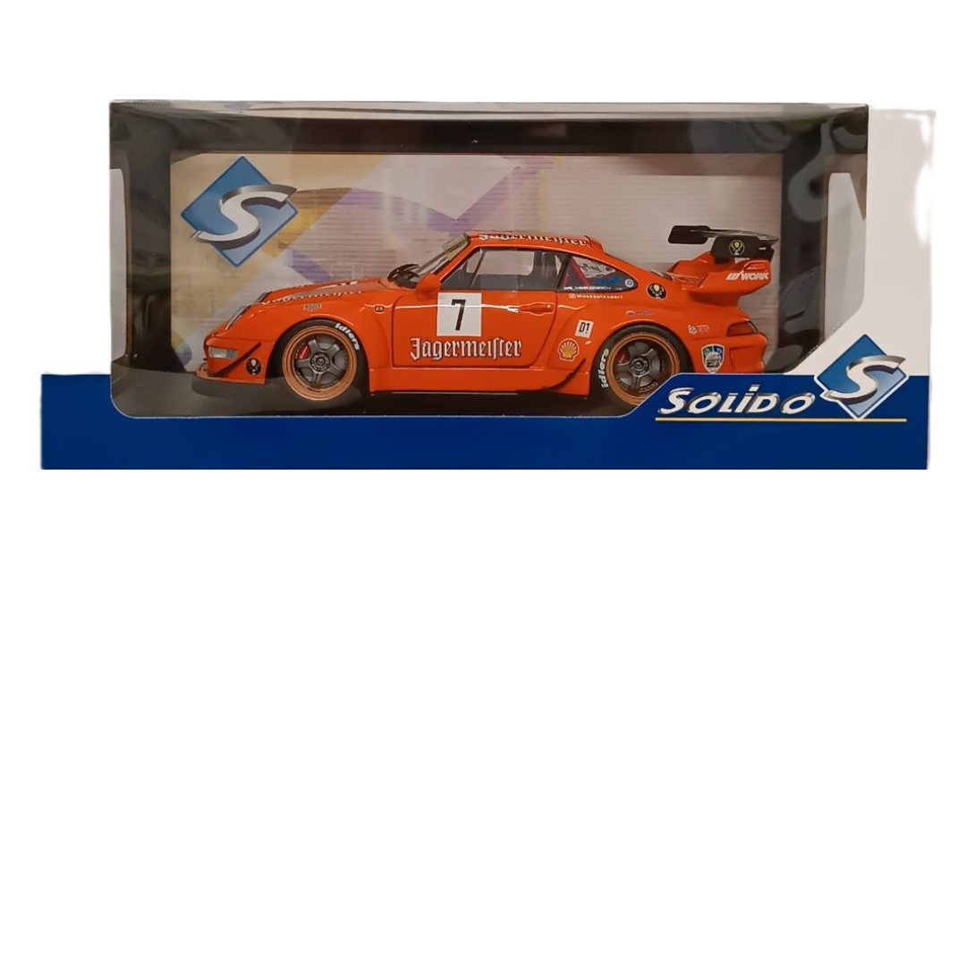 1/18 Solido Porsche 911 Jagermeister Naranja soli1808506