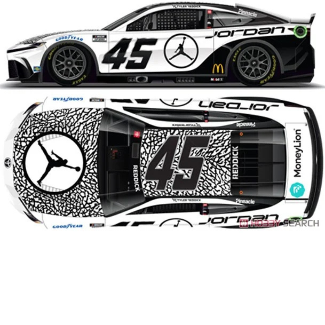 Nascar Action Racing 1/64 2024 Toyota Camry XSE #45 Tyler Reddick * JORDAN