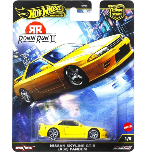 Hot Wheels Premium Nissan Skyline GTR R32 Pandem Ronin Run 2