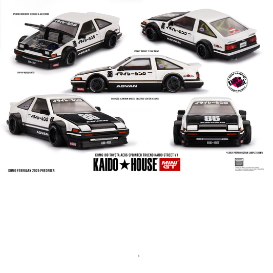 ***EN CAMINO *** KAIDO HOUSE TOYOTA SPRINTER TRUENO AE86 KAIDO WORKS IMAI RACING V1 1983 # 180