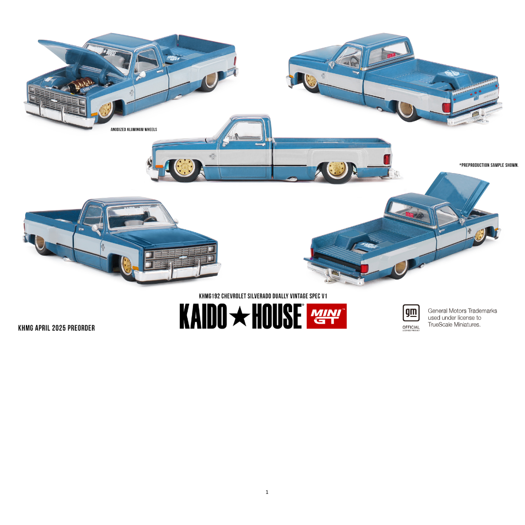 KAIDO HOUSE CHEVROLET SILVERADO DUALLY VINTAGE SPEC V1 # 192