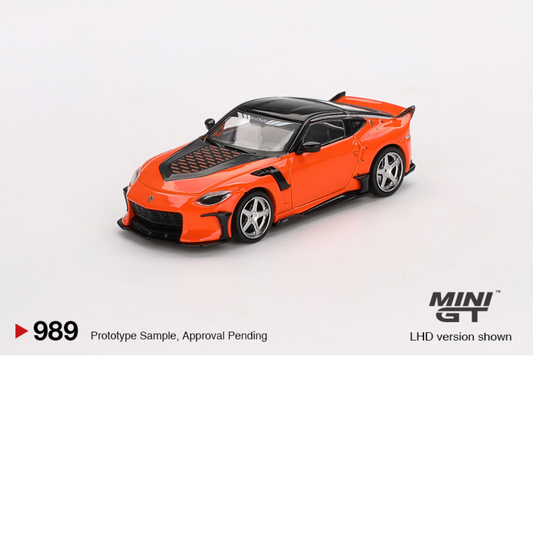 MINI GT NISSAN Z VEILSIDE FFZ400 ORANGE 2024 # 989