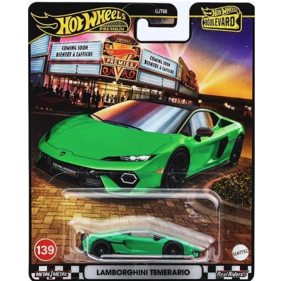 Hot Wheels Premium Boulevard Lamborghini Temerario # 139