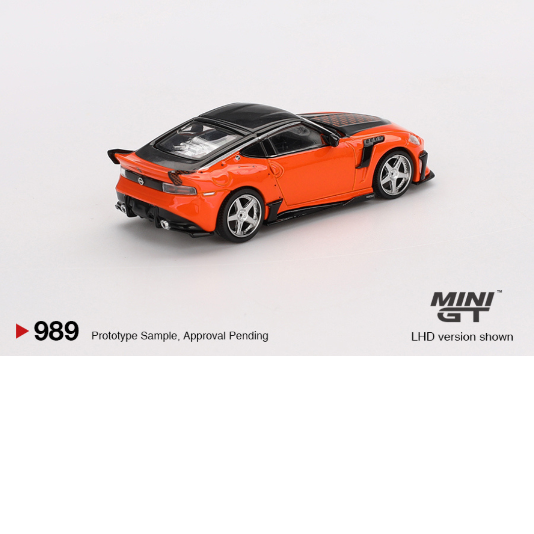 MINI GT NISSAN Z VEILSIDE FFZ400 ORANGE 2024 # 989