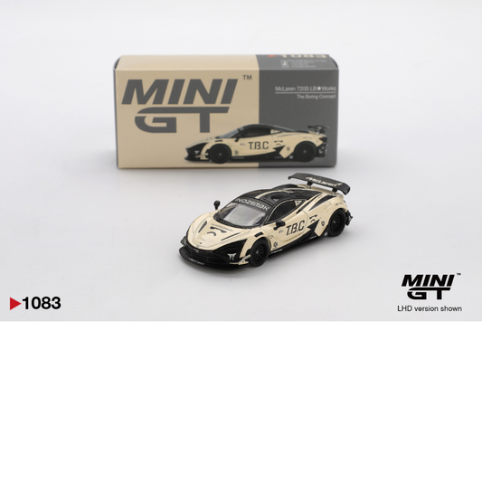 MINI GT MCLAREN 720S LB-WORKS THE BORING CONCEPT 2024 # 1083