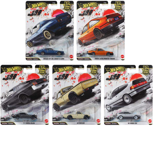 Hot Wheels Premium Japan historics Serie Completa FPY86-P
