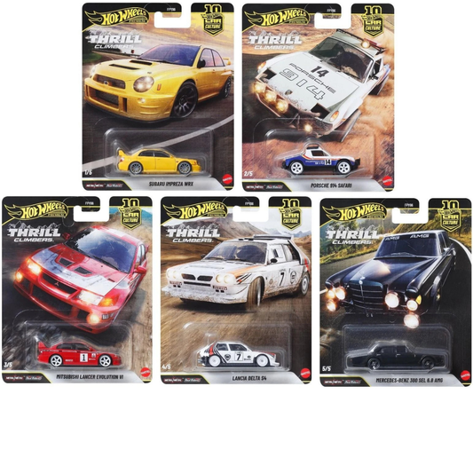 Hot Wheels Premium Thrill Climbers Serie Completa Ref 86Q