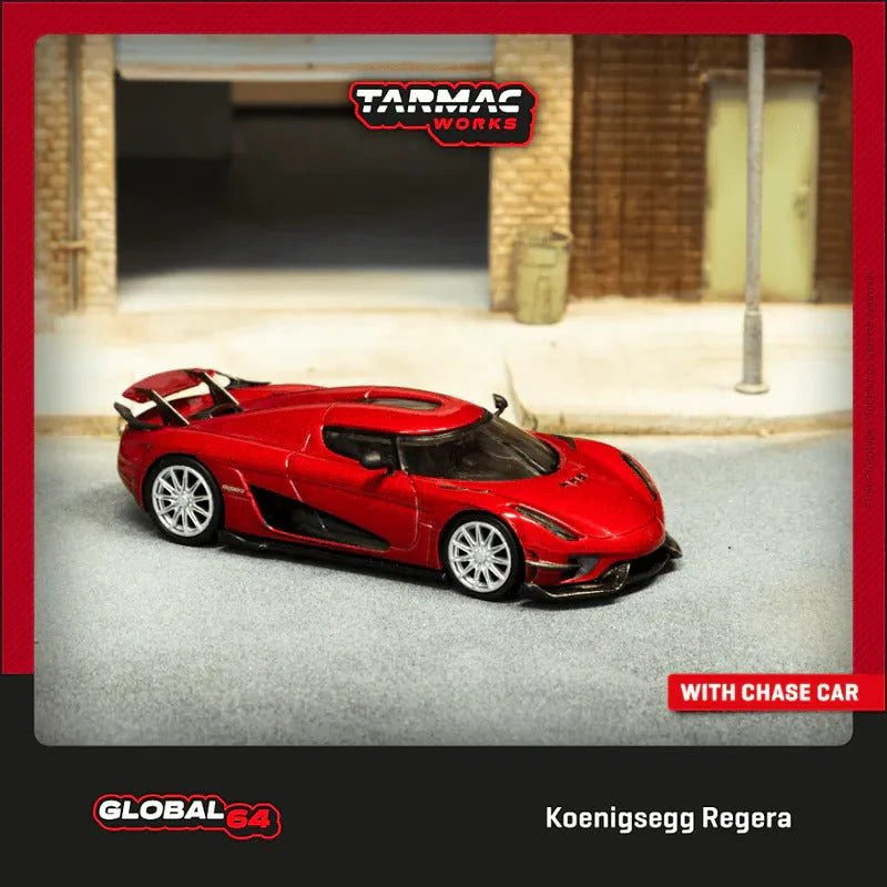 Tarmac Works 1.64 Koenigsegg Regera Red Metallic