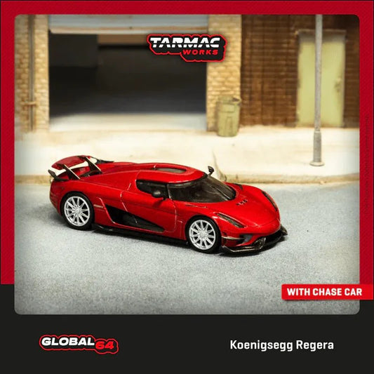 Tarmac Works 1.64 Koenigsegg Regera Red Metallic