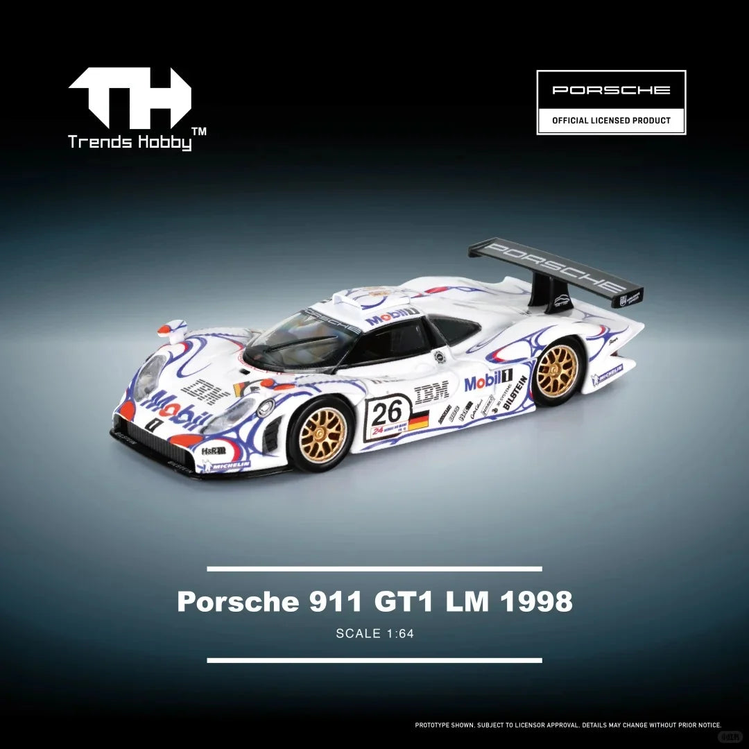 Trends Hobby 1.64  Porsche 911 GT1 LM #26 1998  TH241085 - Desmontable TH241085