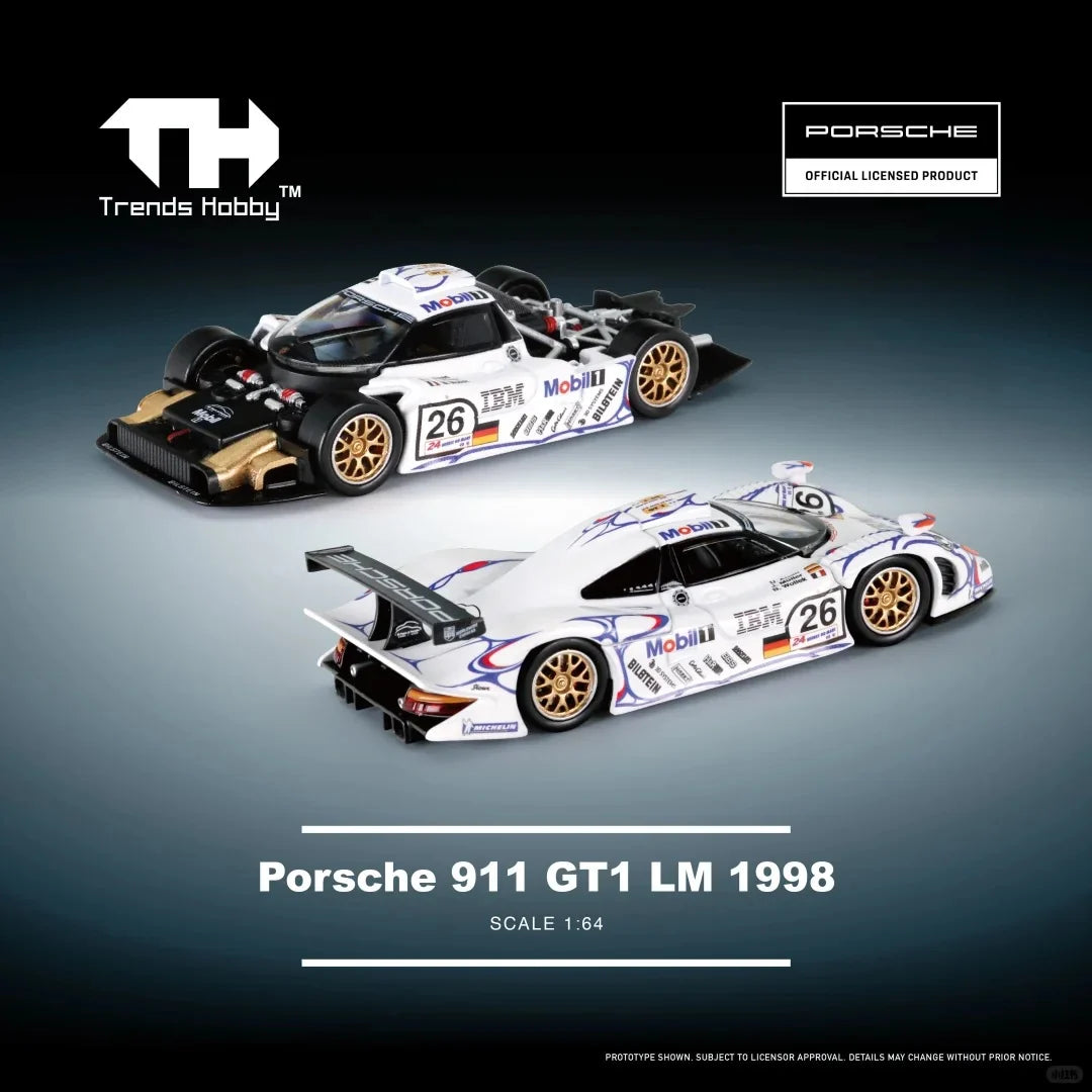 Trends Hobby 1.64  Porsche 911 GT1 LM #26 1998  TH241085 - Desmontable TH241085
