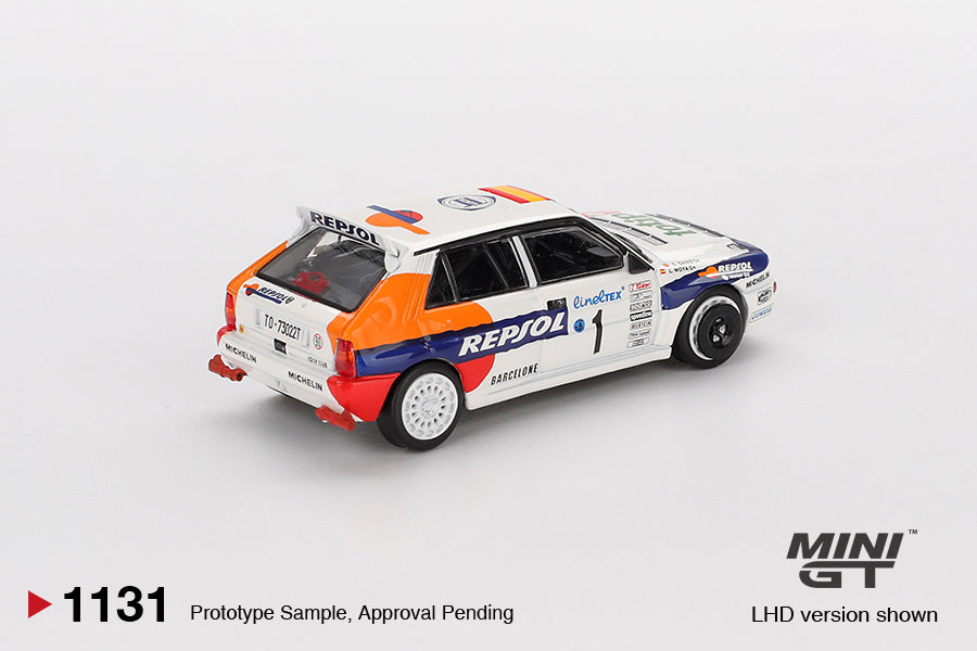 MINI GT LANCIA DELTA INTEGRALE EVOLUZIONE #1 RALLY MONTE CARLO 1993 # 1131 (Blister)