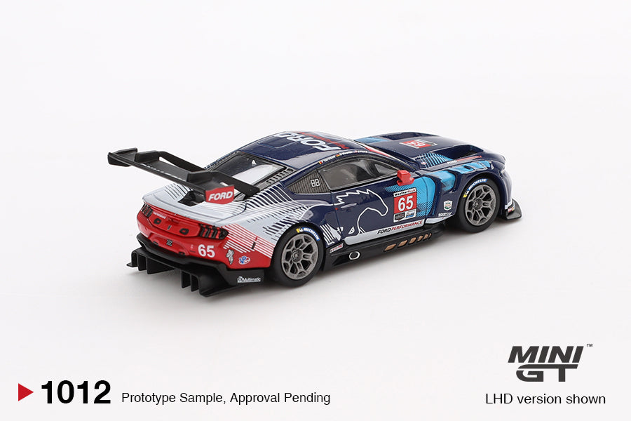 MINIGT FORD MUSTANG GT3 #65 FORD MULTIMATIC MOTORSPORTS DAYTONA 24 HRS 2024 # 1012