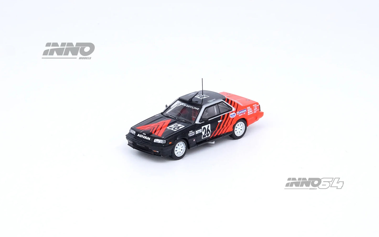 INNO64 1987 Nissan Skyline 2000 Turbo RS X HR31 #26 Advan