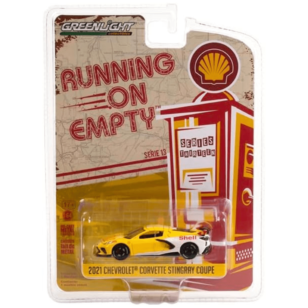 Chevrolet Corvette C8 Greenlight Stingray Coupe Shell Oil *Running on Empty Series - Garage23