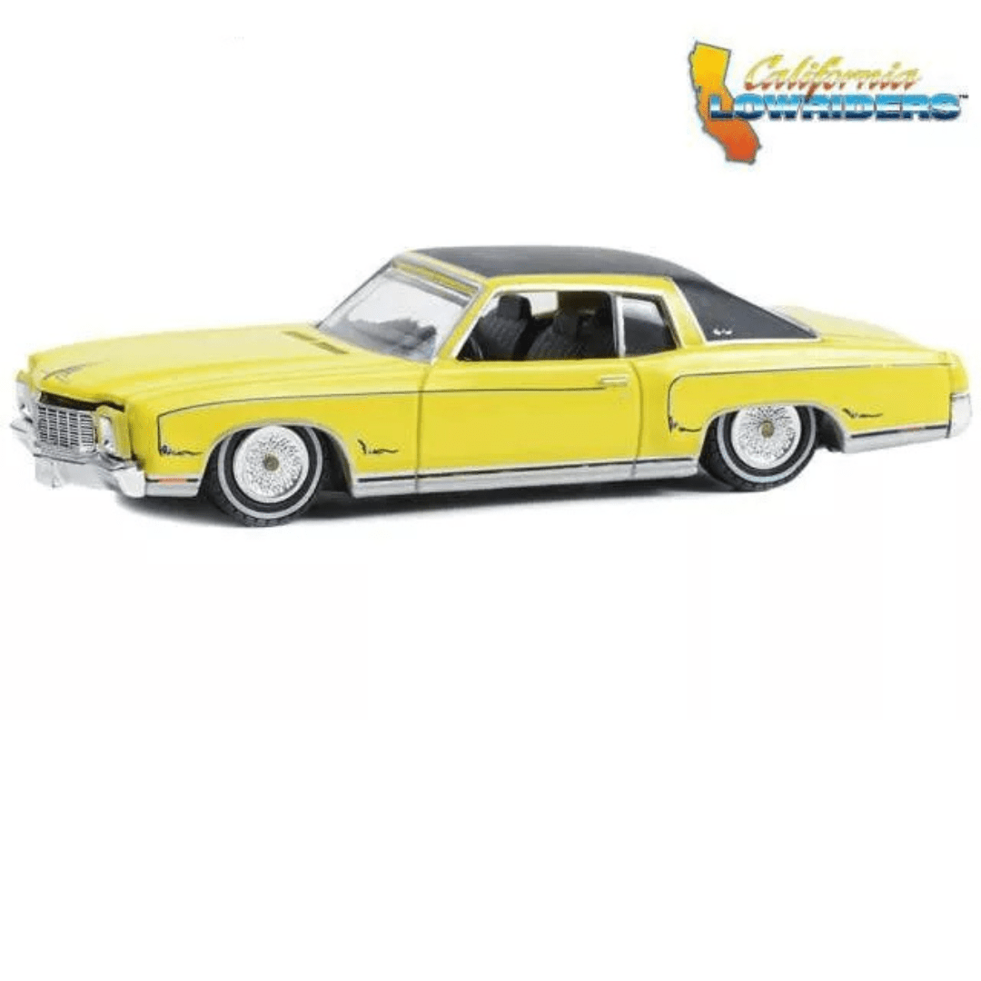 Chevrolet Monte Carlo Low Rider 1971 **** Greenlight California Lowriders 1:64 - Garage23