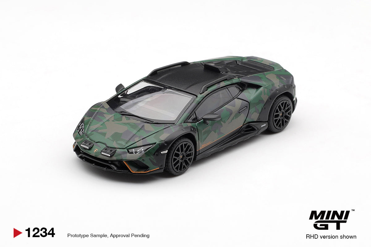 MINI GT Packx4 Conjunto todoterreno Lamborghini Huracán Sterrato All Terrain MGTS0026 # 1232 # 1233 # 1234 # 1235