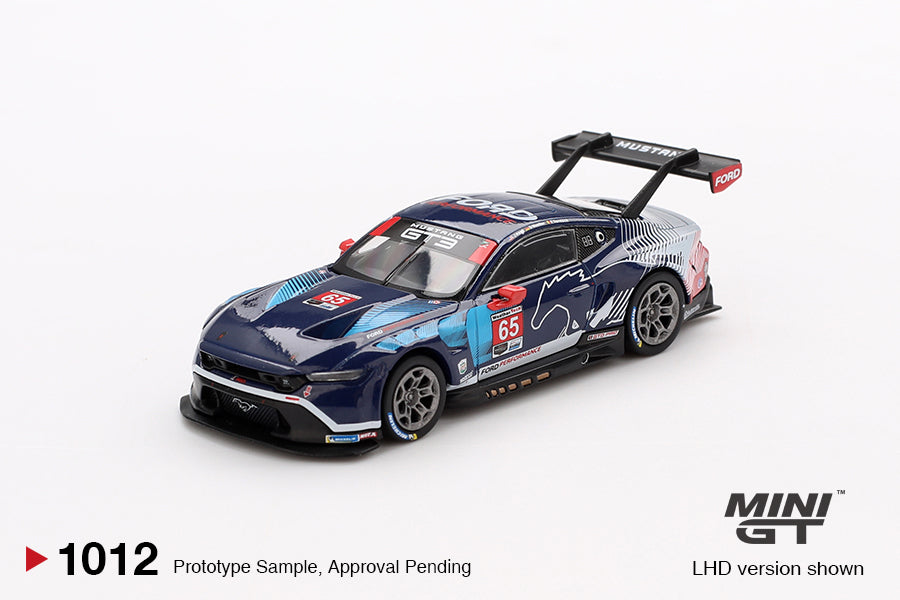 MINIGT FORD MUSTANG GT3 #65 FORD MULTIMATIC MOTORSPORTS DAYTONA 24 HRS 2024 # 1012