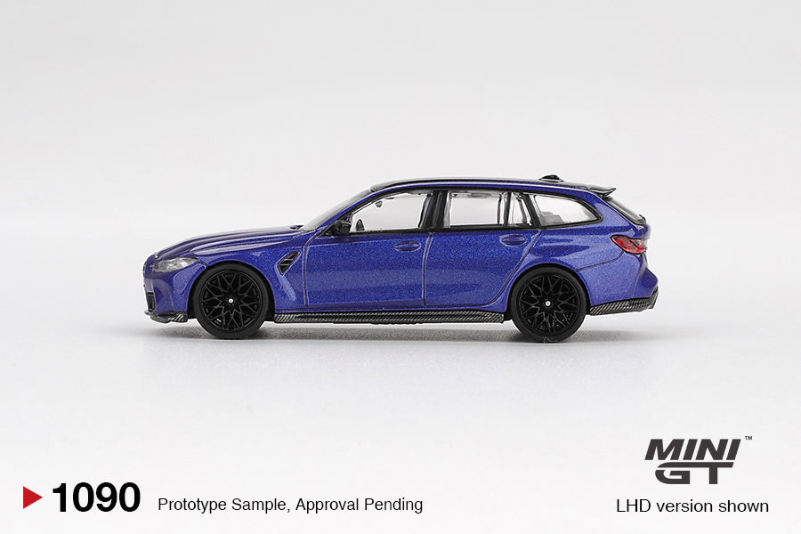 MINI GT BMW M3 Competition Touring Azul Portimao Metalizado # 1090