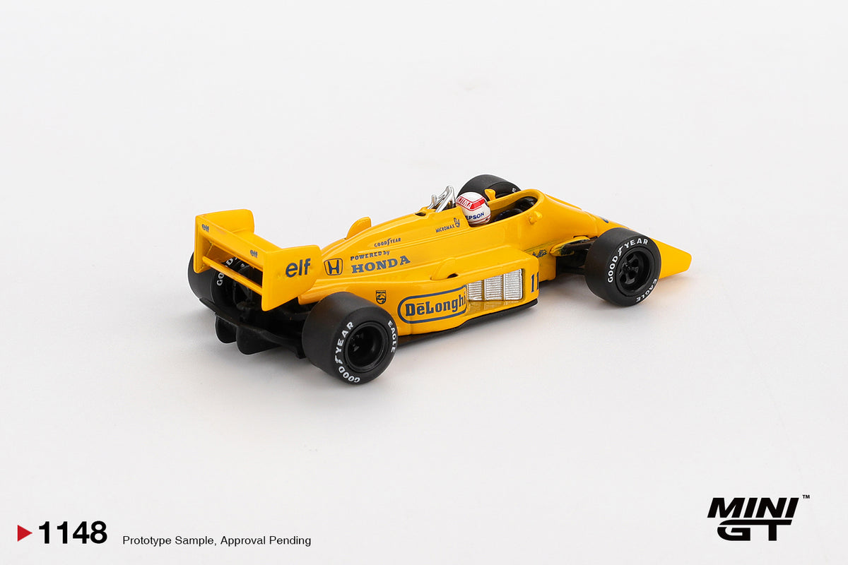 MINI GT LOTUS 99T #11 SATORU NAKAJIMA MONACA F1 GP 1987 # 1148