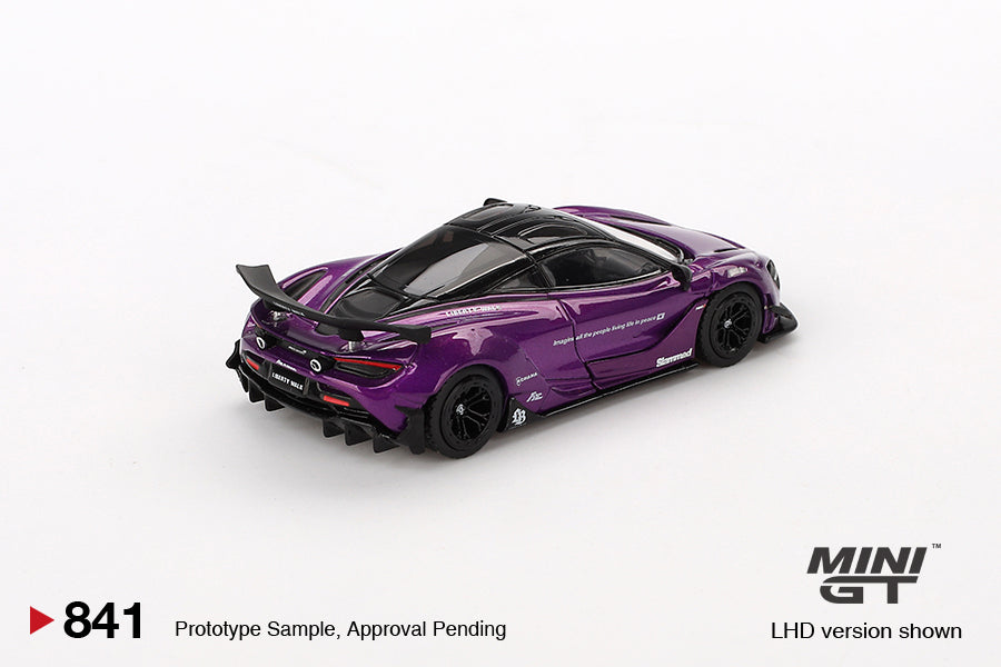 MINI GT MCLAREN 720S LB WORKS PURPLE 2020 # 841