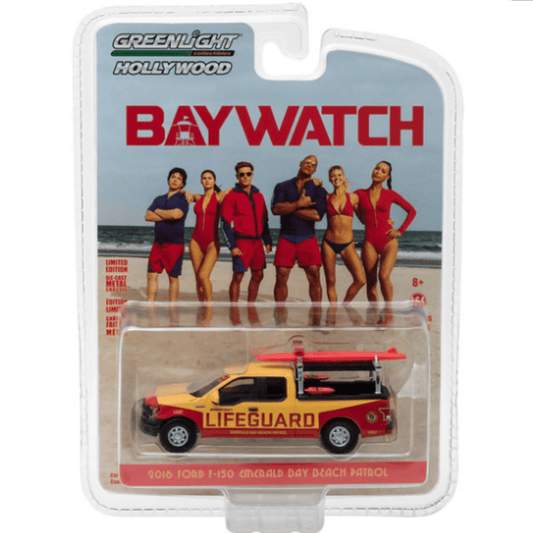 Ford F - 150 "Vigilantes de la playa" (2017) Greenlight 1/64 - Garage23