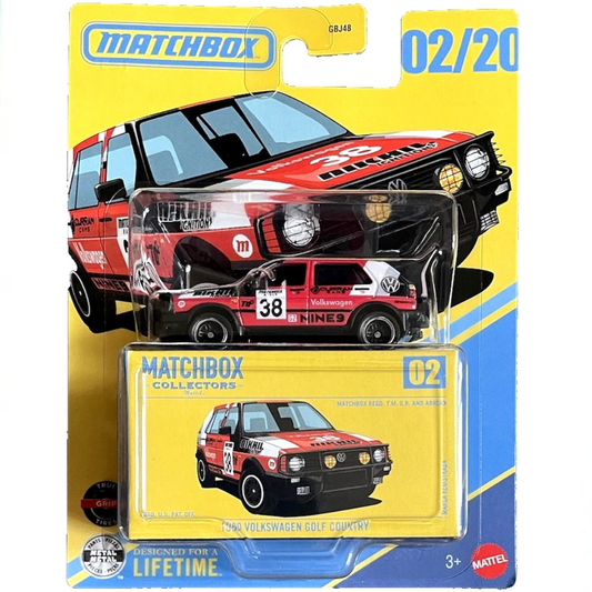Matchbox Collectors 1.64 1990 Volkswagen Golf Country REF MBGBJ48-966E